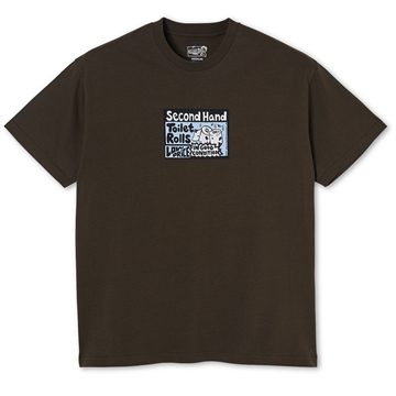 Polar Skate Co T-shirt Classifieds Brown